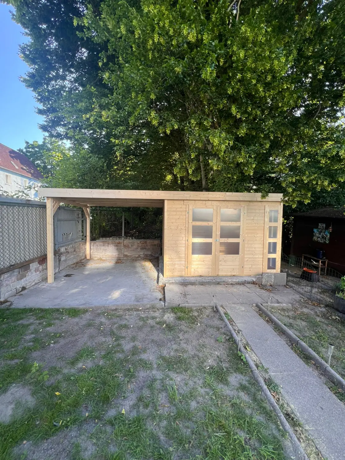 AllSett - Hütte nach der Reinigung